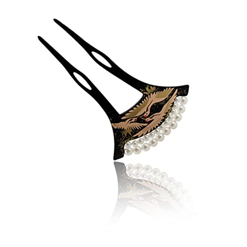 VICASKY Vintage Haarnadel Aus Blumen-haarstab Für Damen Handgeschnitzter Haar-kopfschmuck Stil Haarspangen Für Mädchen Erstklassig Verarbeitet von VICASKY