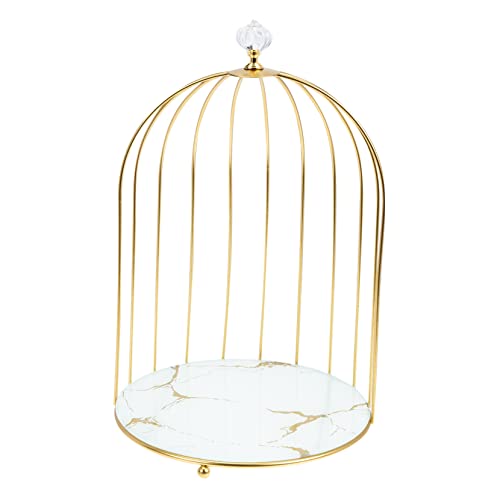 VICASKY Kosmetik-aufbewahrungsständer Aus Metall Mit Vogelkäfig-design Desktop-organizer Für Lippenstift Und Parfüm Dessert-display-rack Verwendbar VICASKY Kosmetik-aufbewahrungsständer Aus Metall Mit Vogelkäfig-design Desktop-organizer Für Lippenstift Und Parfüm Dessert-display-rack Verwendbar von VICASKY