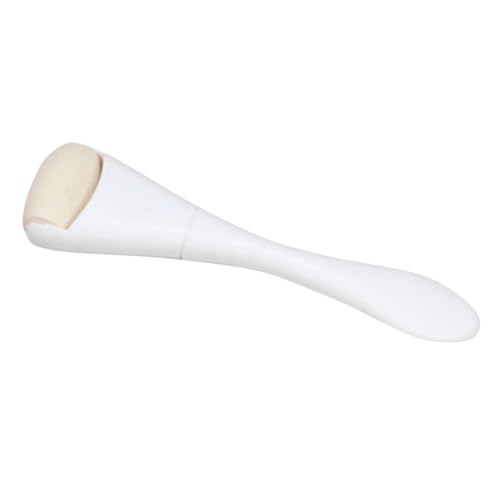 VICASKY Vulkanroller Gesichtsölkontrollroller Öl Absorbierendes Massagegerät Doppelseitiger Gesichtsroller für Fettige Hautpflege Tragbar mit Vulkangestein und Löffel von VICASKY