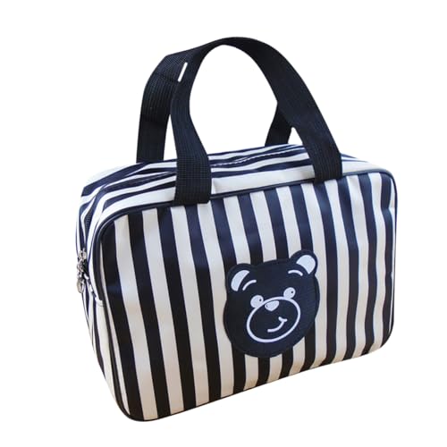 VICASKY Waschhandtasche Große Kapazität Tragbare Kosmetiktasche für Damen Modischer Make Up Aufbewahrungsbeutel von VICASKY