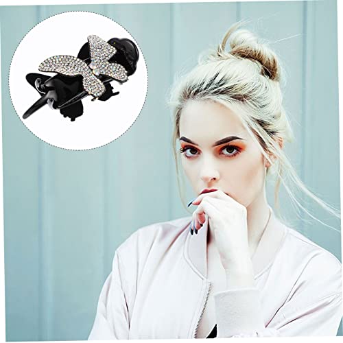 VICASKY Wasserdichter Haarklammer mit Strasssteinen Ergonomischer Haarklammer Clip für Mädchen Französischer Haarschmuck Komfortabel und Vielseitig für Alltag und von VICASKY