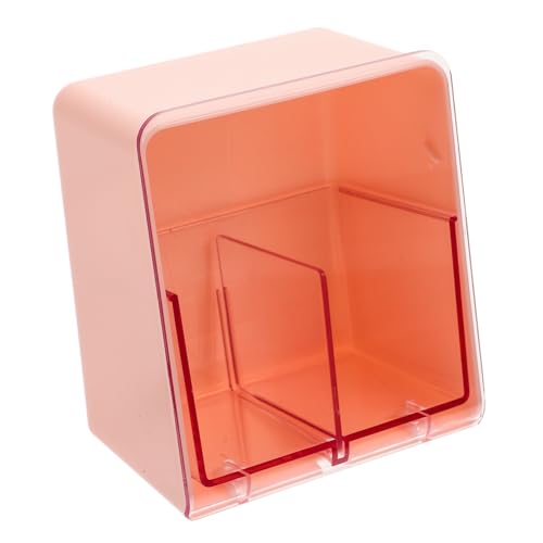 VICASKY Wattestäbchenhalter Mit Deckel Kosmetik-wattepad-organizer Zweifach-design Für Schlafzimmer Und Badezimmer Praktische Aufbewahrungsbox Für Wattebällchen Und Pads von VICASKY