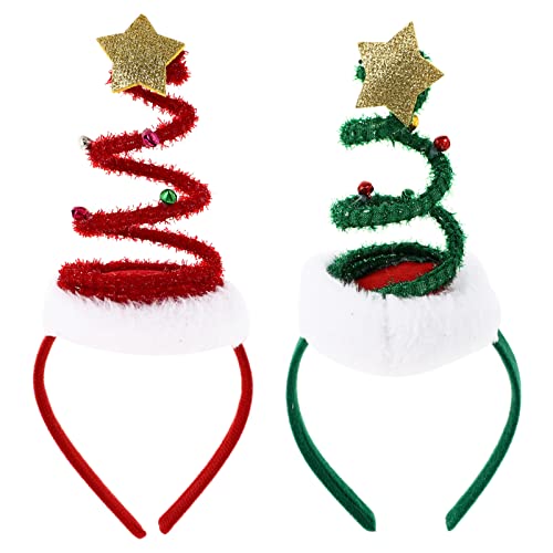 VICASKY Weihnachten Kinderhaarreifen Mit Lustigem Design Farbige Stirnbänder Für Partys Und Festliche Anlässe Haardekoration Für Erwachsene von VICASKY