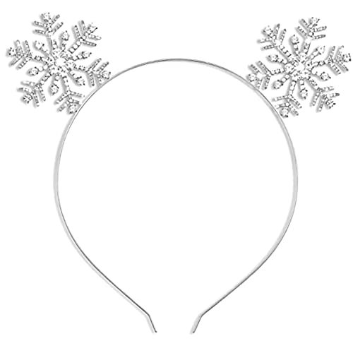 VICASKY Weihnachts Stirnband Für Damen Und Festliches Kostüm Accessoire Glitzernde Kopfbedeckung Für Weihnachtsfeiern Und Winter Events von VICASKY