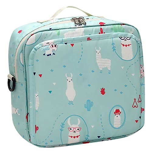 VICASKY Wickeltasche Tragbar Taschen Nachfüllung Wurf Behälter Schließfach Die Aufbewahrungstasche Windel Lagerung Versorgung Entzückende Mumientasche Nylon Green von VICASKY