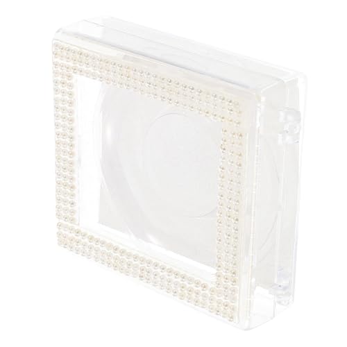 VICASKY Wimpernetui Aus Kunststoff Transparenter Wimpernbehälter Leerer Wimpernaufbewahrungsbox Aufbewahrungsbox Für Falsche Wimpern Kompakter Wimpern-organizer von VICASKY
