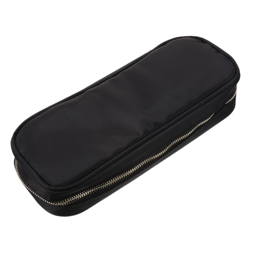 VICASKY Zipper Makeup Brush Case aus Oxfordstoff Kompakte Robuste Make Up Pinsel Aufbewahrungstasche mit Reißverschluss für Reisen und Alltag Praktischer Kosmetik Organizer für Damen von VICASKY