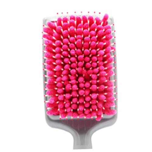 VICASKY trockener Haarkamm handtücher Entwirrungsbürste für lockiges Haar Duschkamm für Haare nasse Paddelbürste Entwirrbürste Entwirrungskamm für lockiges Haar Haartrockenbürste Rosa von VICASKY