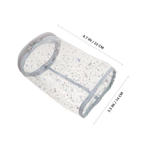 VICASKY Transparenter Kulturbeutel Make-up-Tasche Mit Reißverschluss Reisekosmetiktasche Organizer Für Herren Und Damen Durchsichtige Kosmetik-Aufbewahrungstasche Für Reisen Oder von VICASKY