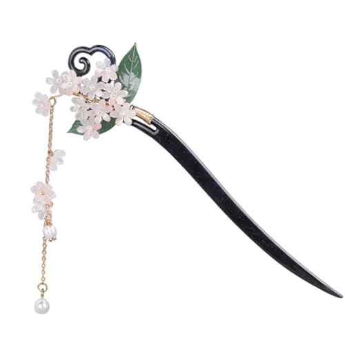 Vintage Haarnadel für Damen Minimalistischer Haarschmuck mit Dekoration Eleganter Haarschopf Stab für Hochzeiten und Besondere Anlässe für Verschiedene Frisuren von VICASKY