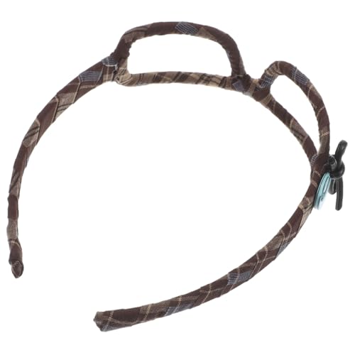 Vintage Plaid Haarband mit Schleife für Damen Modisches Brillenrahmen Accessoire für Partys Festivals und Fotoboxen Vintage Plaid Haarband mit Schleife für Damen Modisches Brillenrahmen Accessoire für Partys Festivals und Fotoboxen von VICASKY