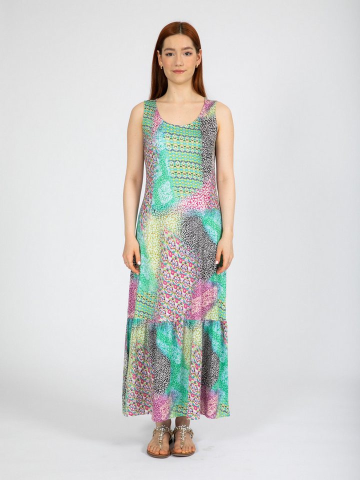 VICCI Germany A-Linien-Kleid (1-tlg) mit abstraktem Leo-Druck von VICCI Germany