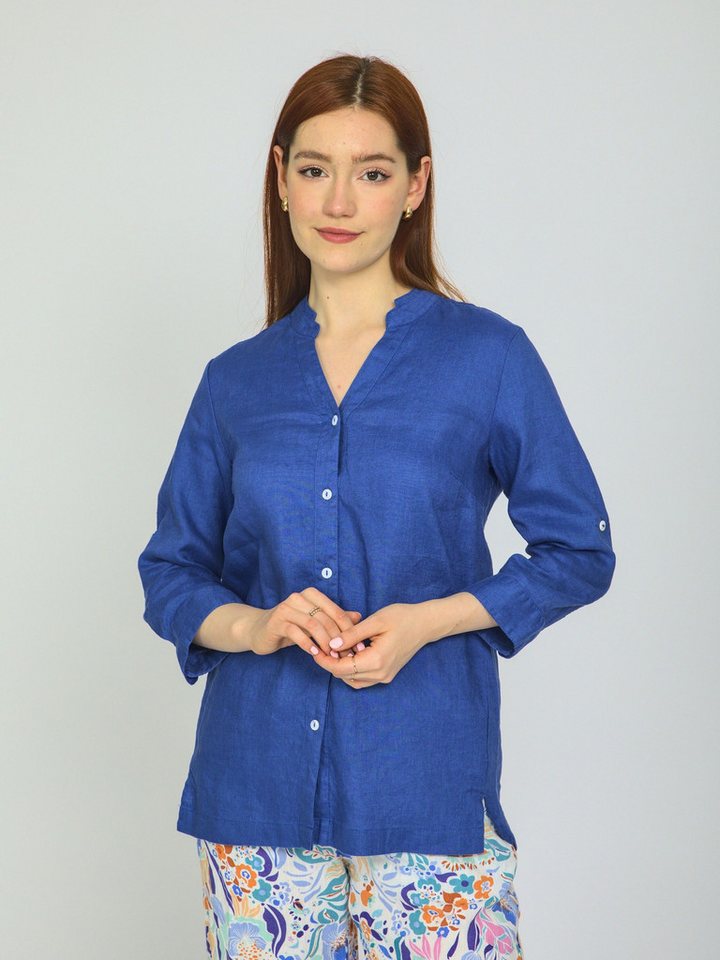 VICCI Germany Langarmbluse aus Leinen von VICCI Germany