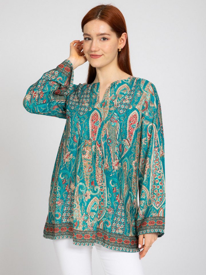 VICCI Germany Tunika aus Seide mit wunderschönem, mehrfarbigen Druck von VICCI Germany