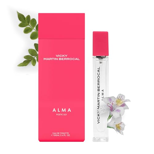 VICKY MARTÍN BERROCAL ALMA Set Eau de Toilette, 100 ml + EDT 20 ml, Damenparfüm, blumiger fruchtiger Duft, Neroli, rote Früchte, Jasmin, Sandelholz von VICKY MARTIN BERROCAL