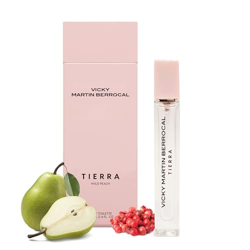 VICKY MARTÍN BERROCAL SET Eau de Toilette Terra 100 ml + EDT 20 ml | Damenduft | orientalischer, blumiger und langlebiger Duft | mit Noten von Birne, Rose und Vanille von VICKY MARTIN BERROCAL