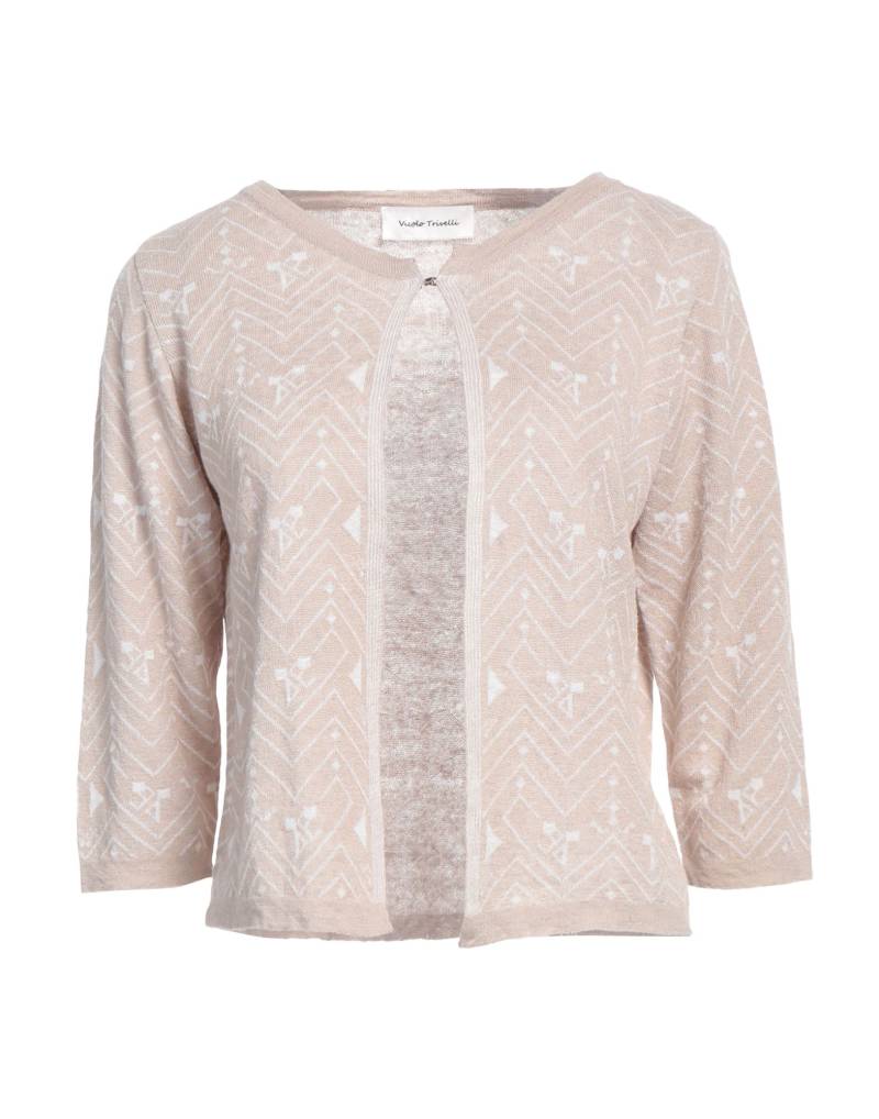 VICOLO TRIVELLI Strickjacke Damen Beige von VICOLO TRIVELLI