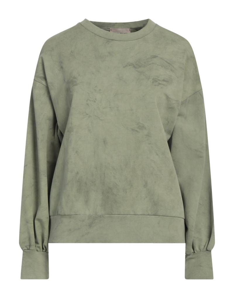 VICOLO TRIVELLI Sweatshirt Damen Grün von VICOLO TRIVELLI