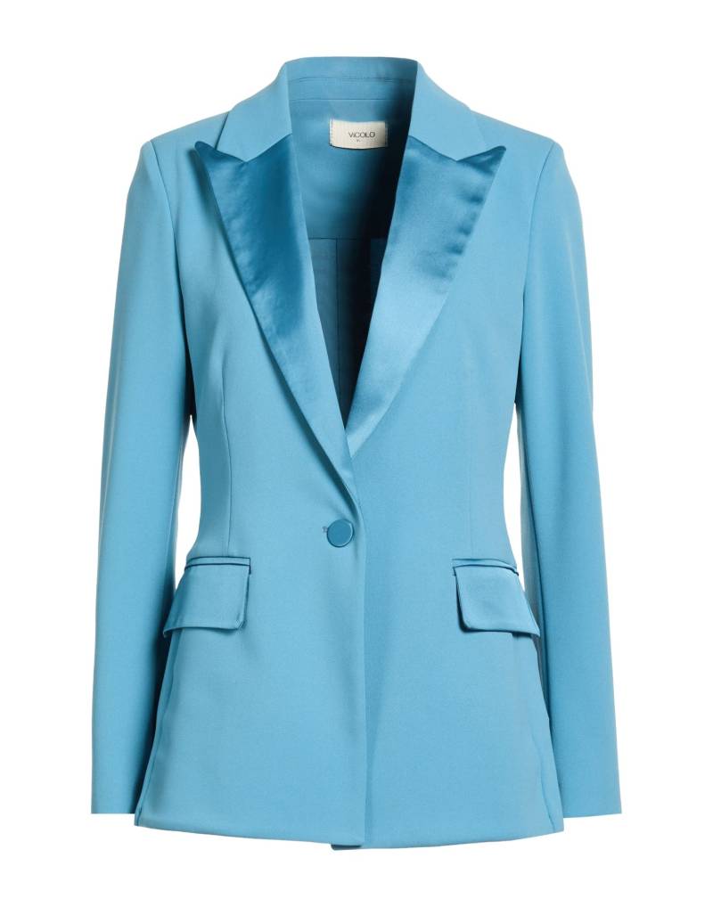 VICOLO Blazer Damen Azurblau von VICOLO