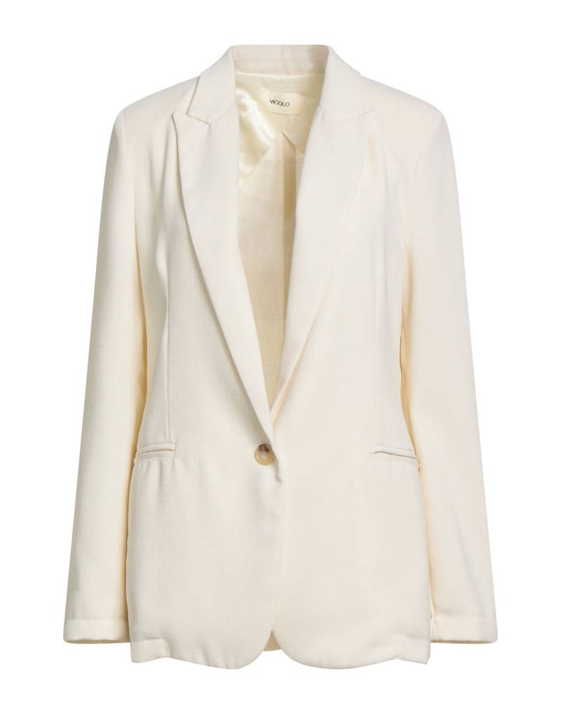 VICOLO Blazer Damen Cremeweiß von VICOLO