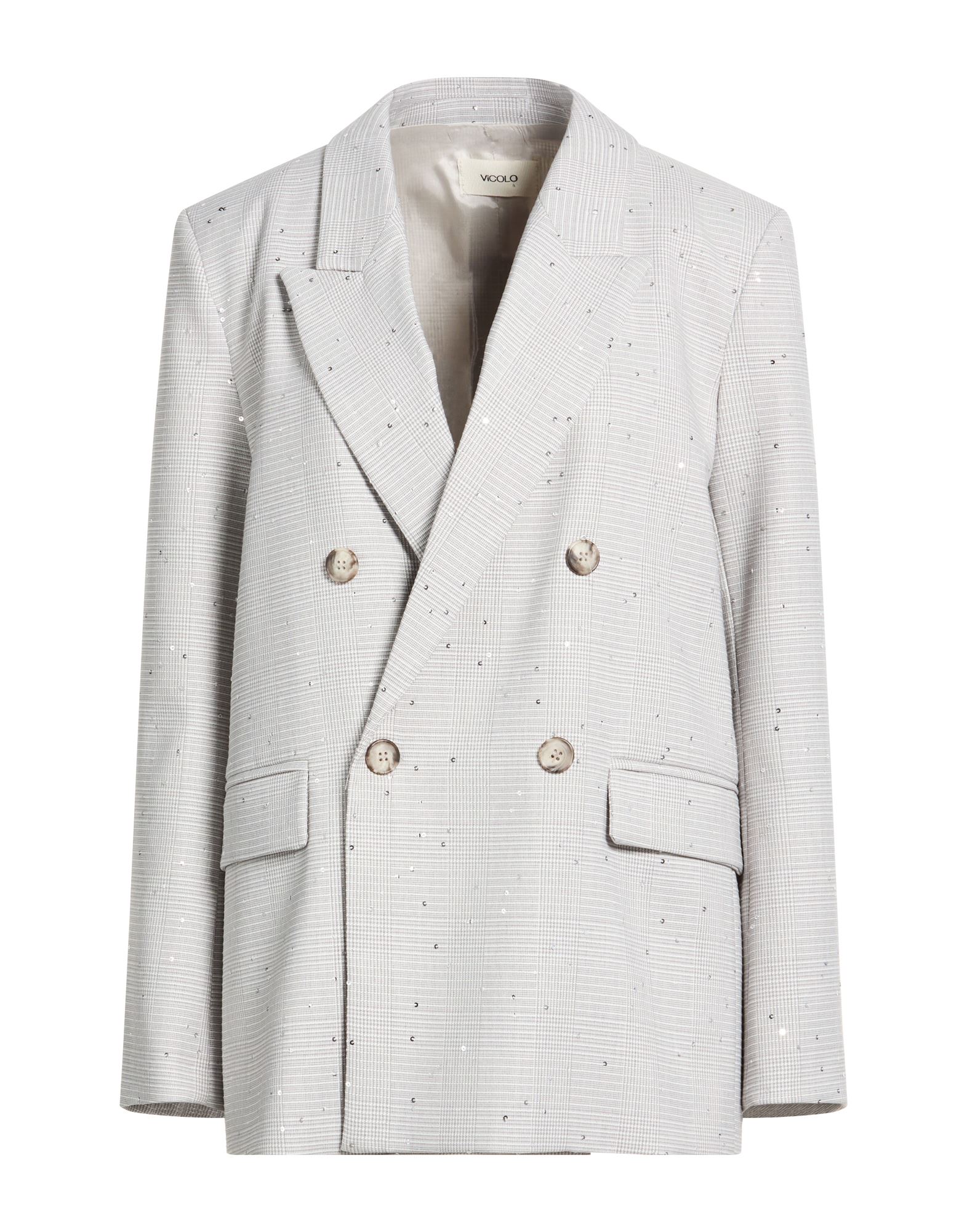 VICOLO Blazer Damen Hellgrau von VICOLO