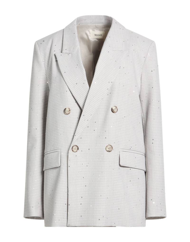 VICOLO Blazer Damen Hellgrau von VICOLO