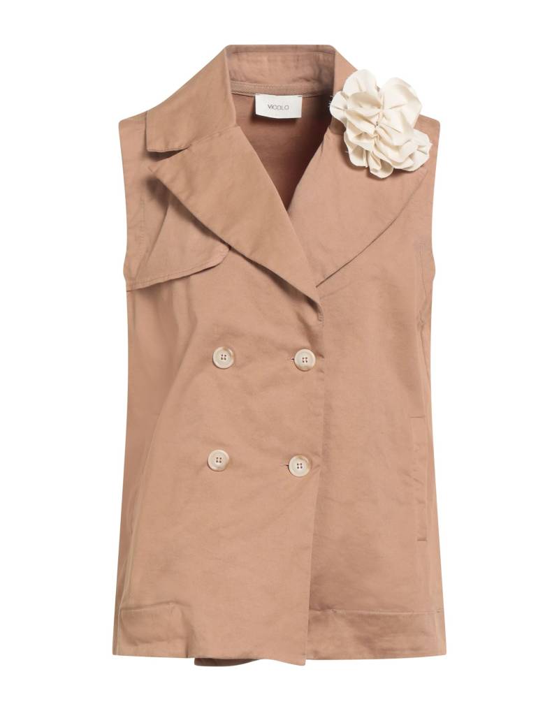 VICOLO Blazer Damen Kamel von VICOLO