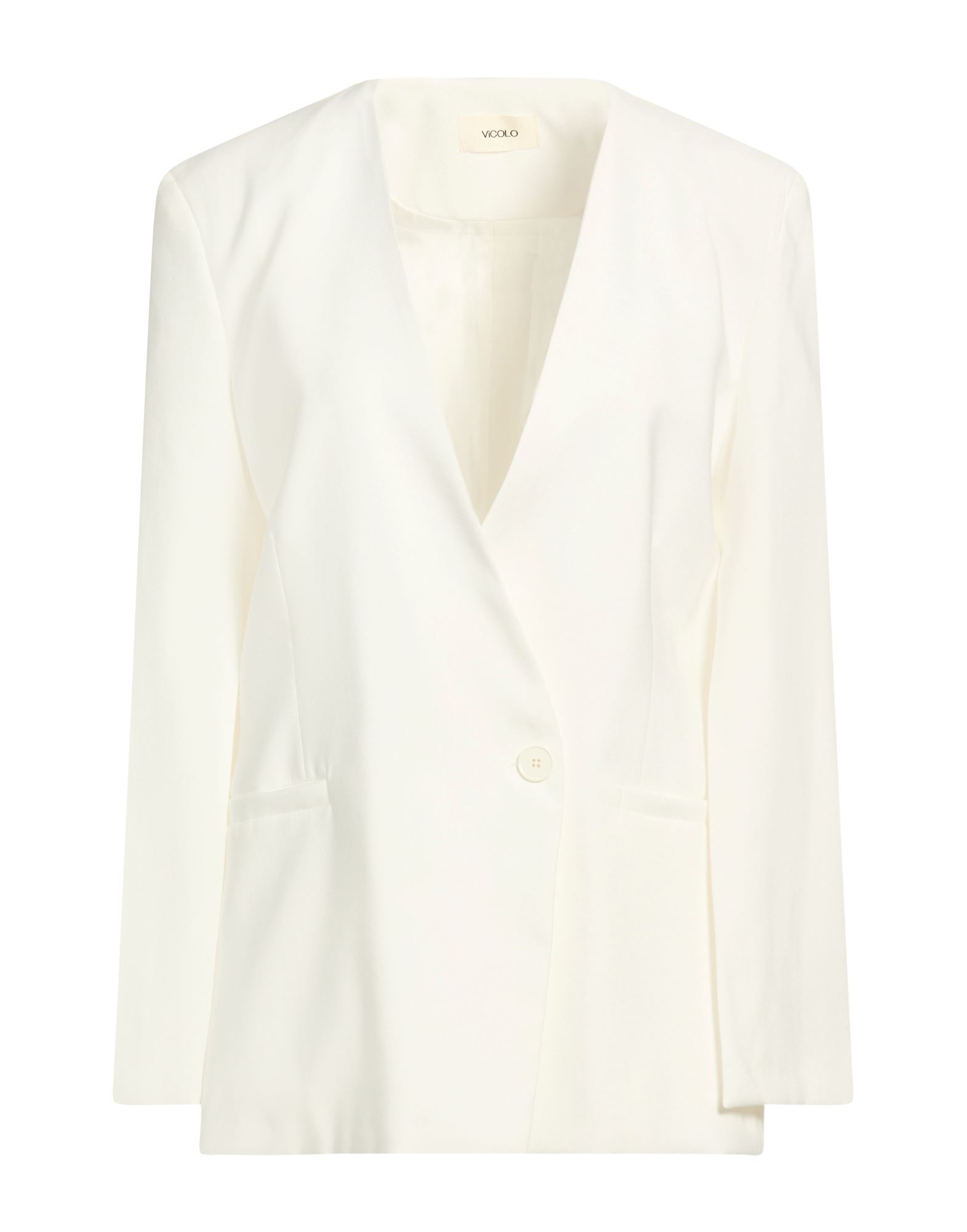 VICOLO Blazer Damen Off white von VICOLO