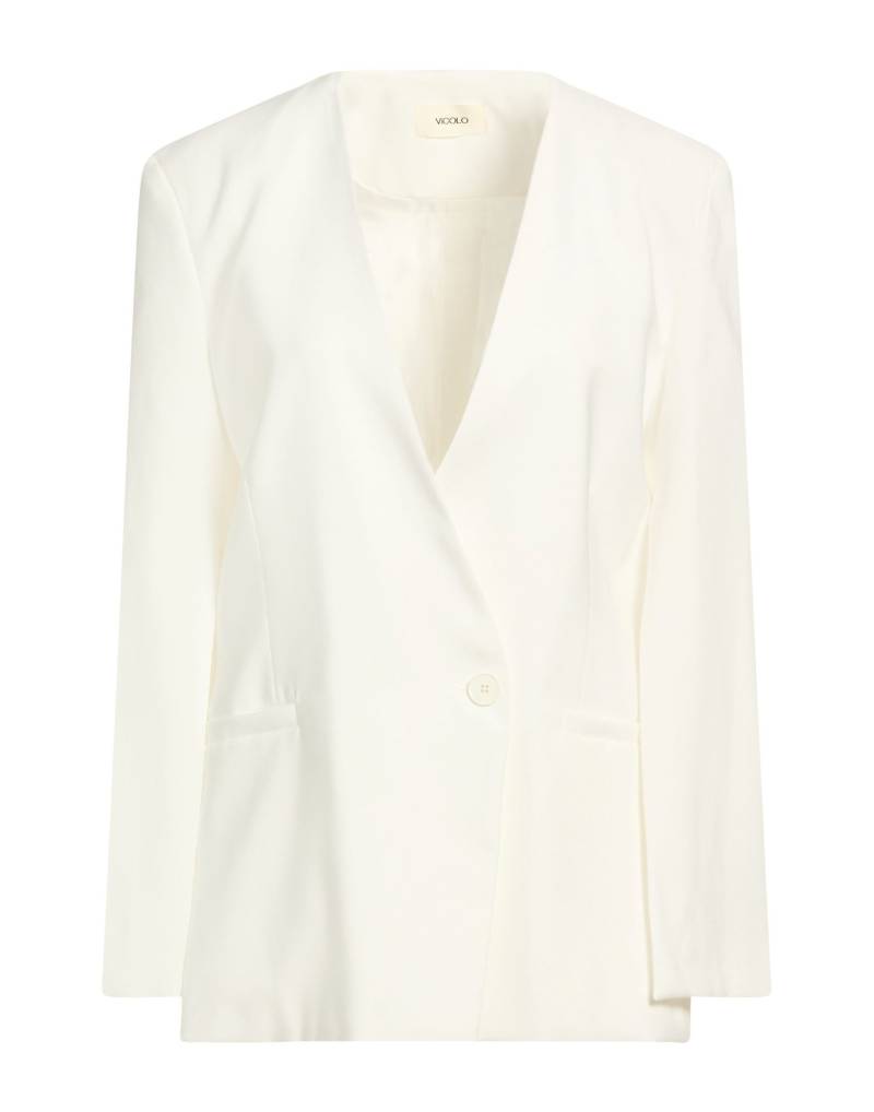 VICOLO Blazer Damen Off white von VICOLO