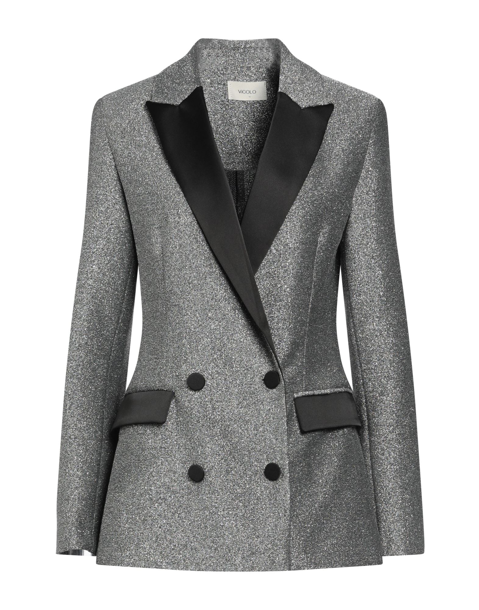 VICOLO Blazer Damen Silber von VICOLO