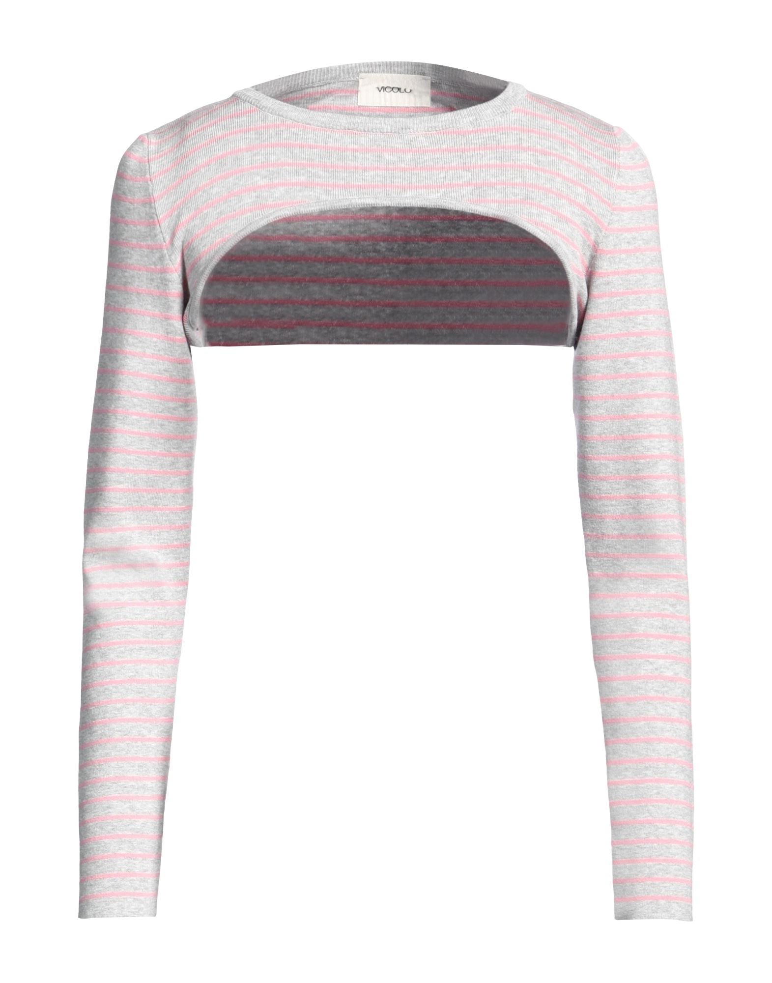 VICOLO Bolero Damen Hellgrau von VICOLO