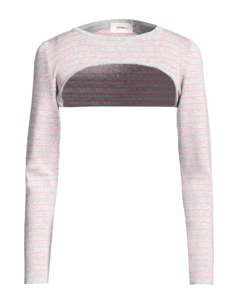 VICOLO Bolero Damen Hellgrau von VICOLO