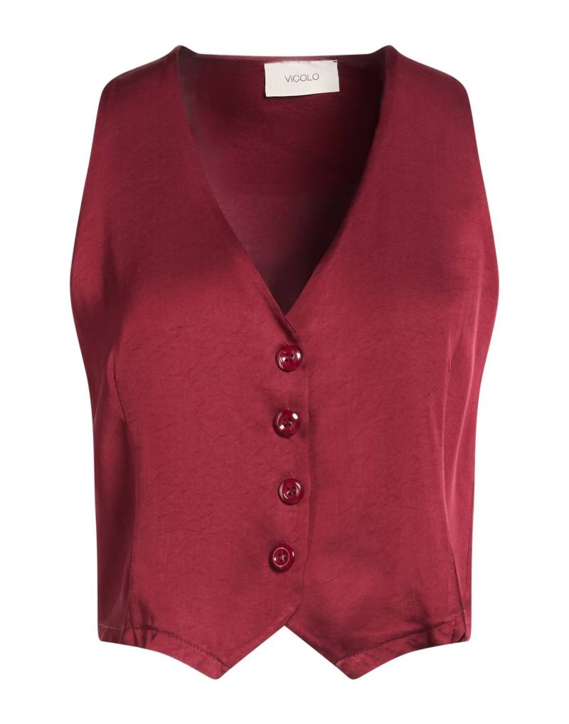 VICOLO Couture-weste Damen Bordeaux von VICOLO