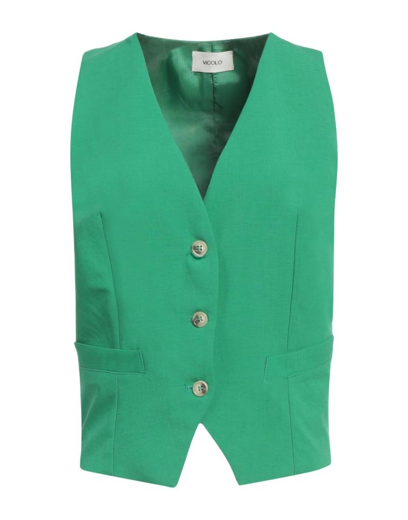 VICOLO Couture-weste Damen Grün von VICOLO