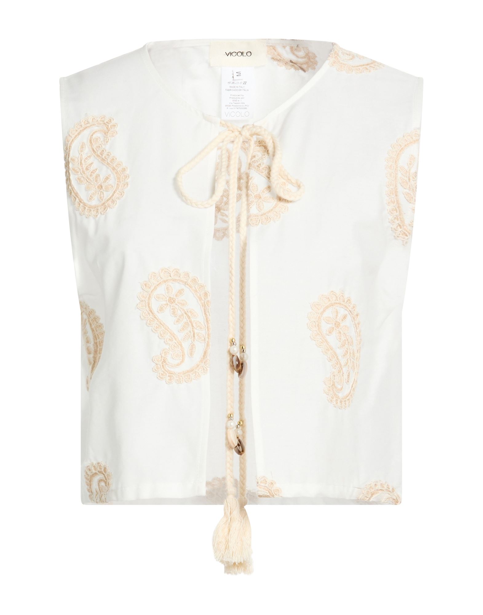 VICOLO Couture-weste Damen Weiß von VICOLO