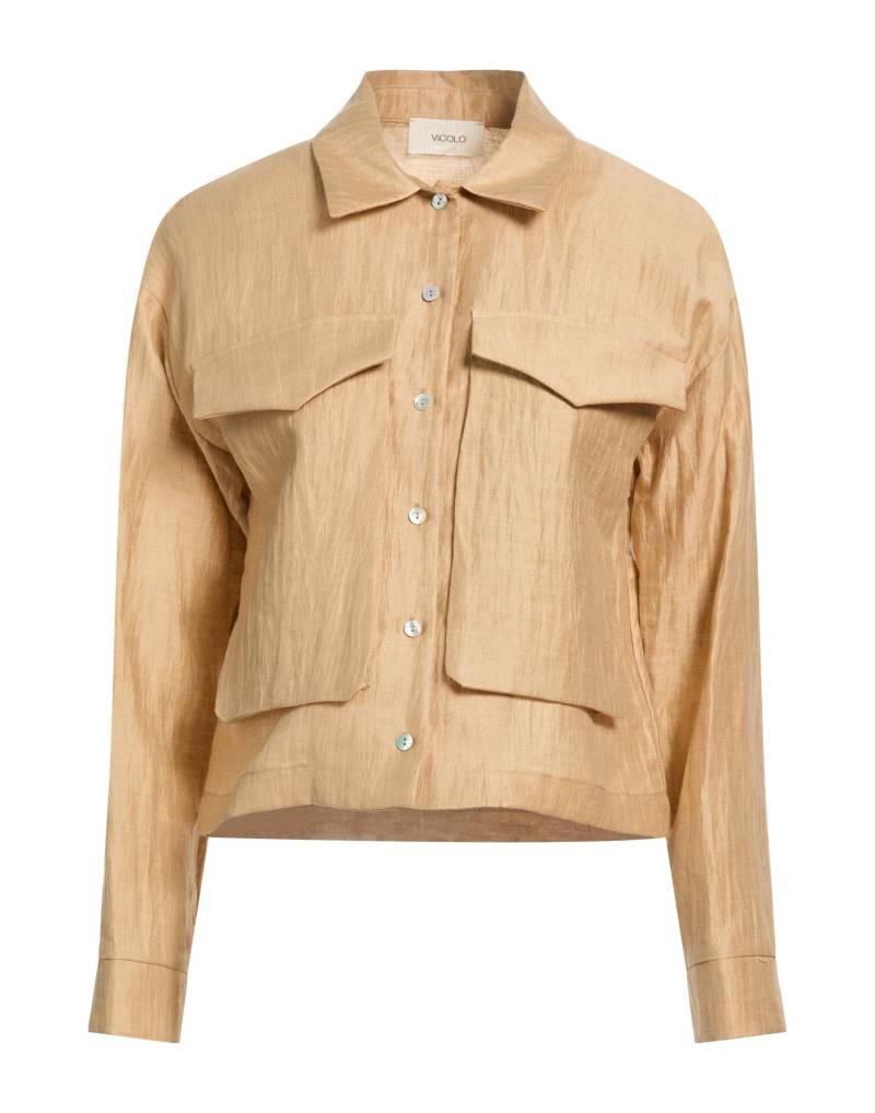 VICOLO Hemd Damen Sand von VICOLO
