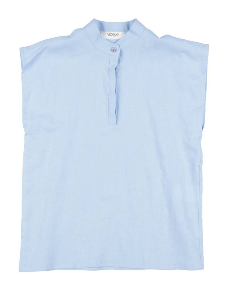 VICOLO Hemd Kinder Himmelblau von VICOLO