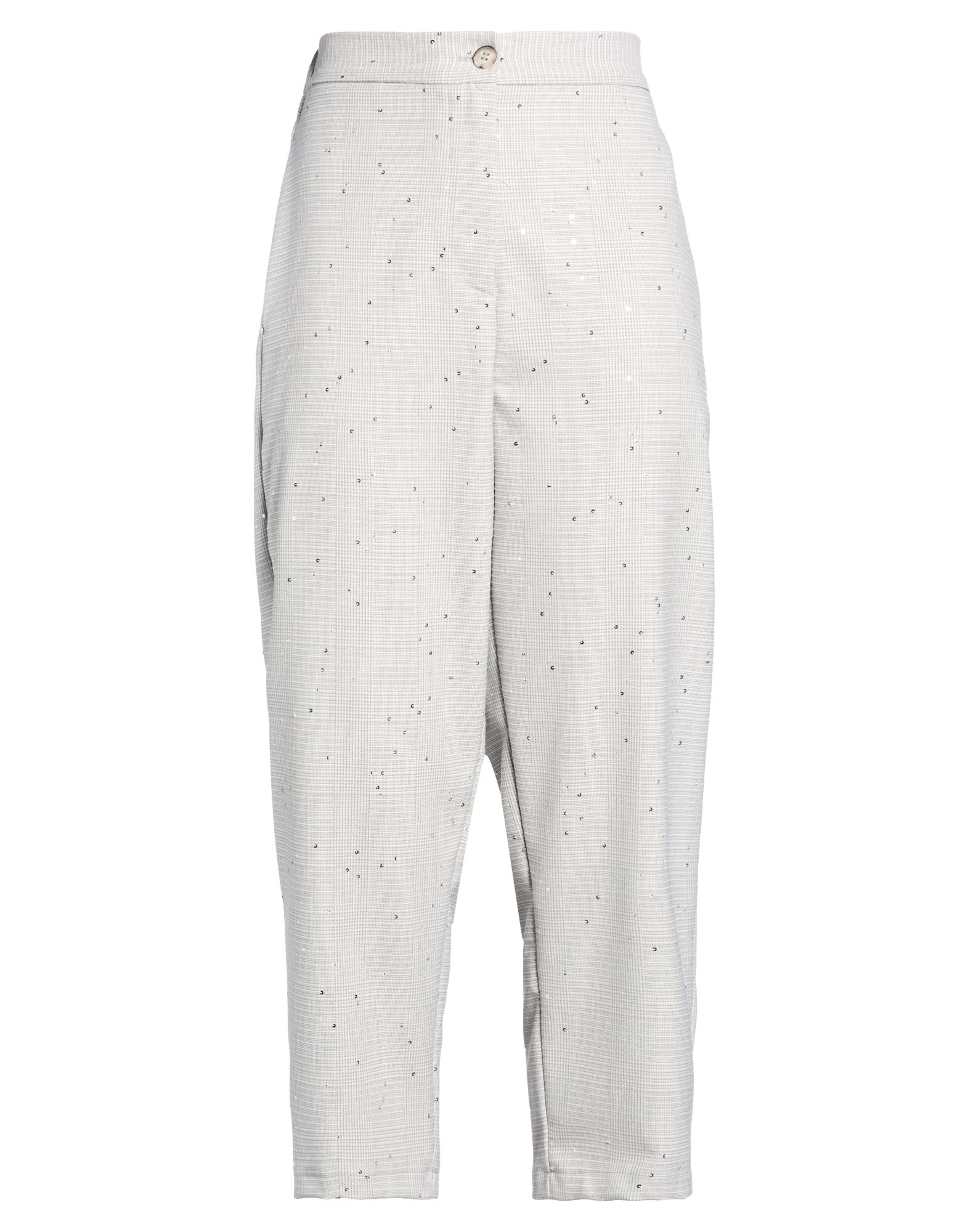 VICOLO Hose Damen Hellgrau von VICOLO