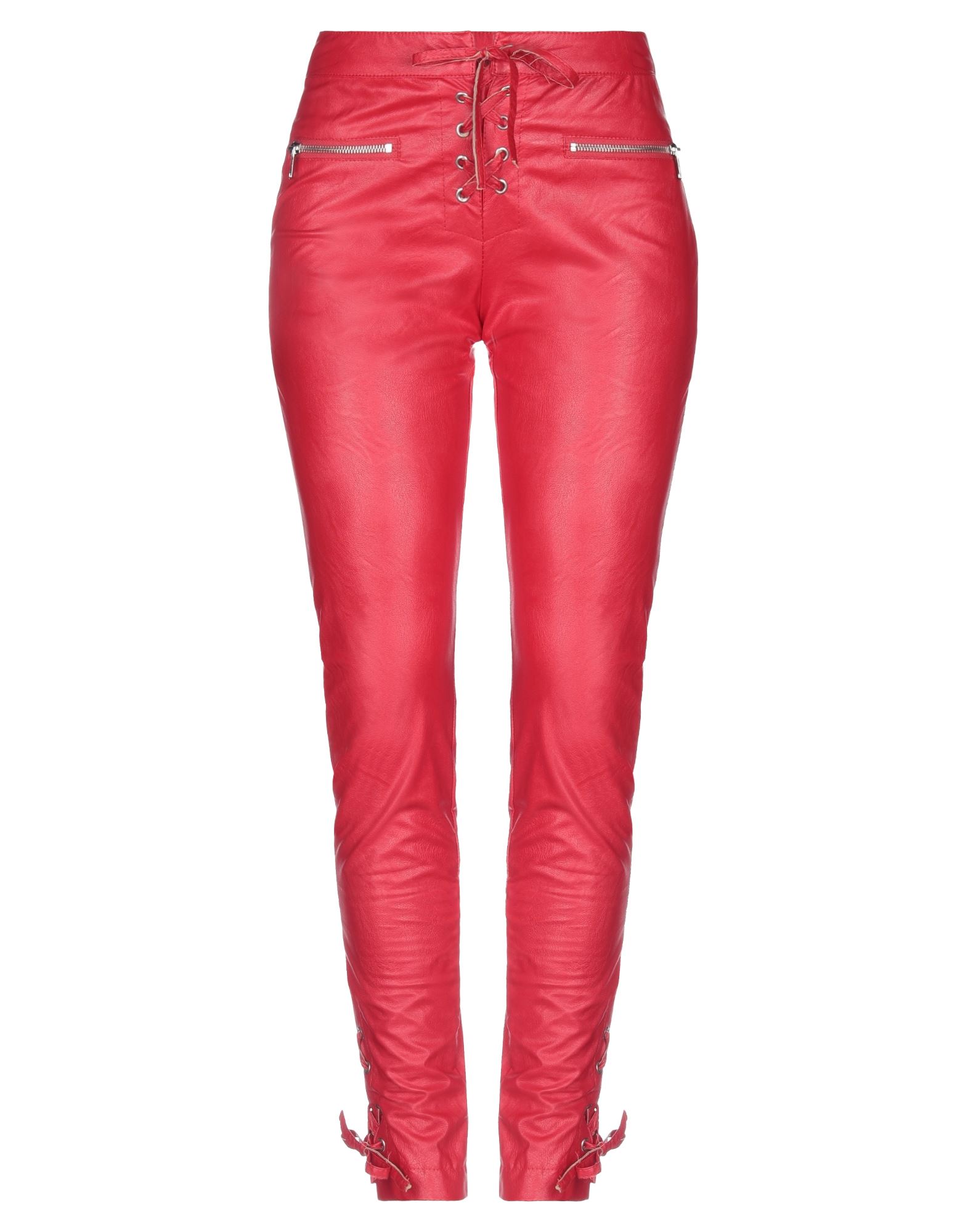 VICOLO Hose Damen Rot von VICOLO