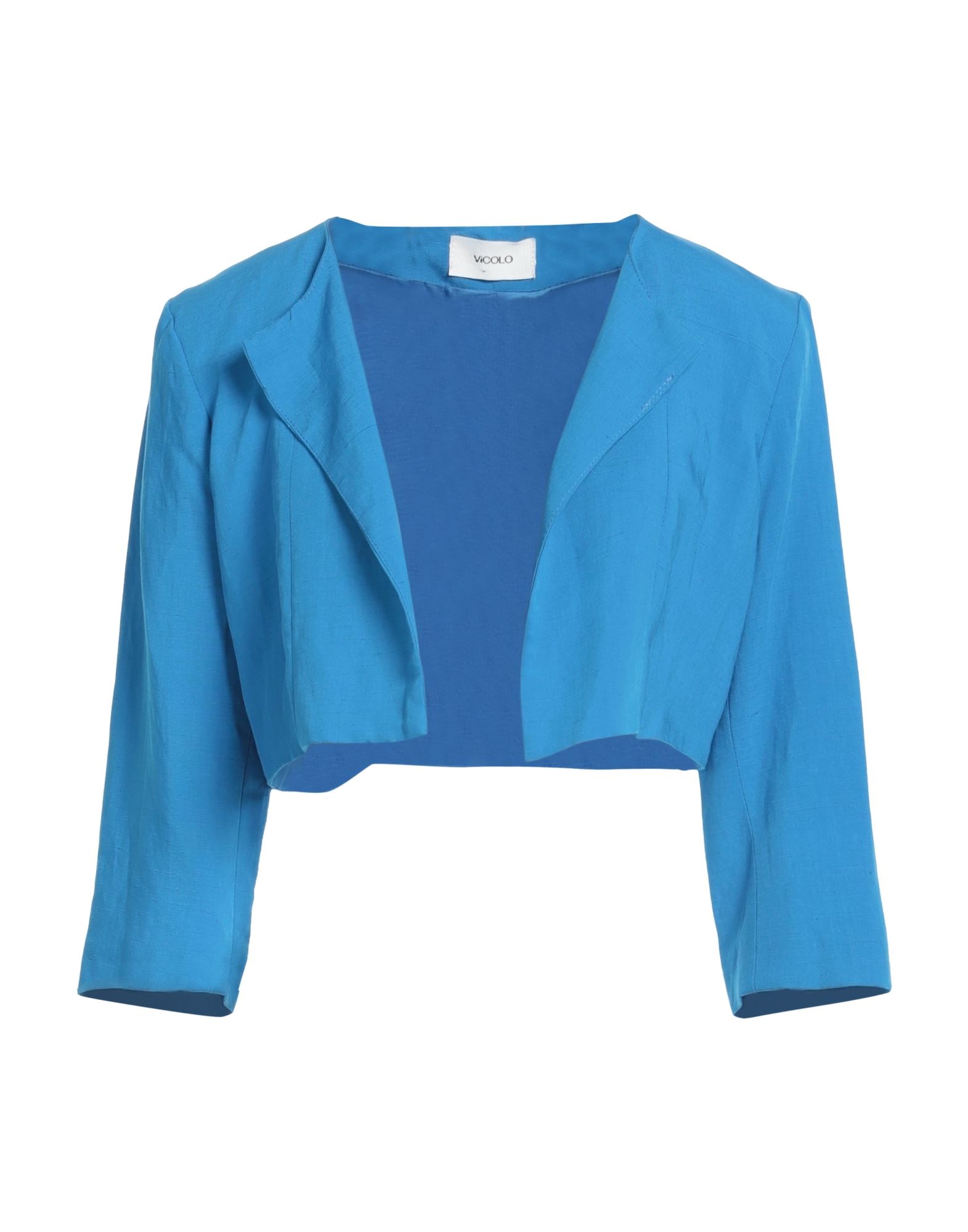 VICOLO Jacke & Anorak Damen Azurblau VICOLO Jacke & Anorak Damen Azurblau von VICOLO