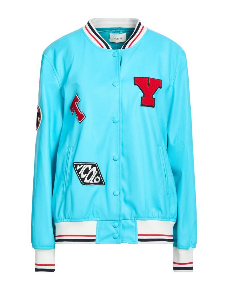 VICOLO Jacke & Anorak Damen Azurblau von VICOLO
