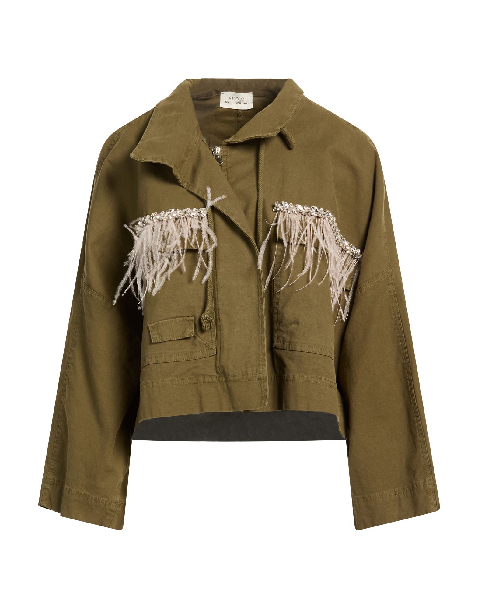 VICOLO Jacke & Anorak Damen Militärgrün von VICOLO