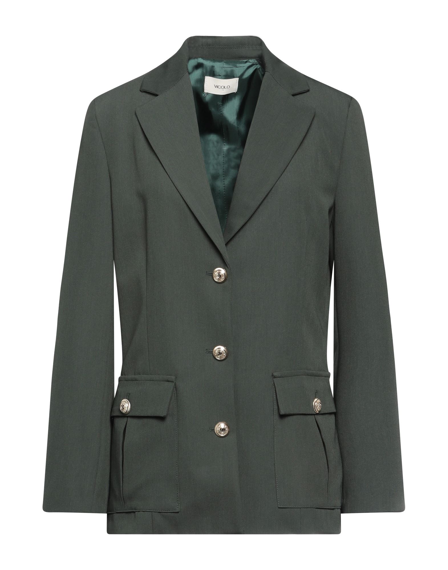 VICOLO Blazer Damen Dunkelgrün von VICOLO