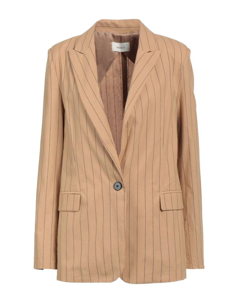 VICOLO Blazer Damen Kamel von VICOLO