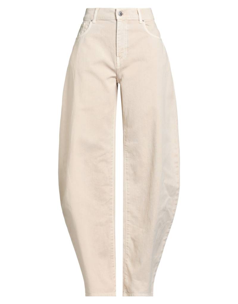 VICOLO Jeanshose Damen Cremeweiß von VICOLO