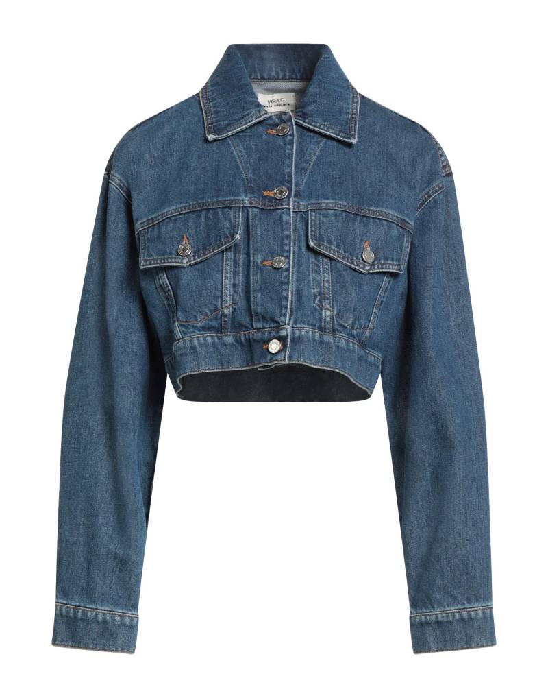 VICOLO Jeansjacke/-mantel Damen Blau von VICOLO