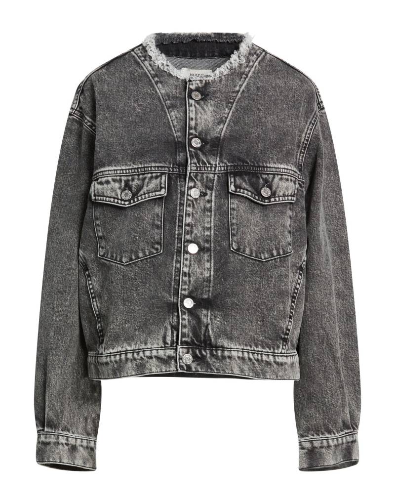 VICOLO Jeansjacke/-mantel Damen Grau von VICOLO