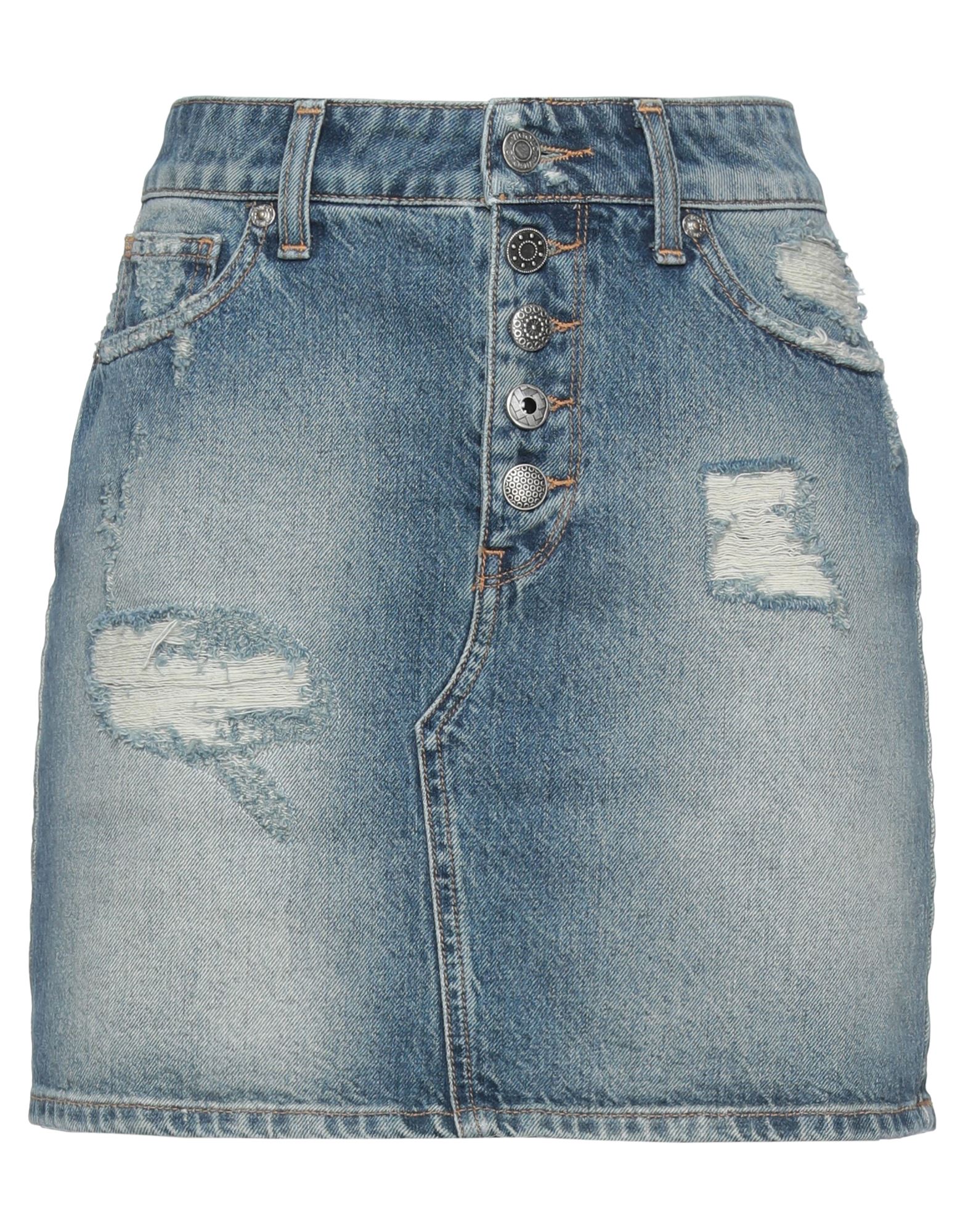 VICOLO Jeansrock Damen Blau von VICOLO