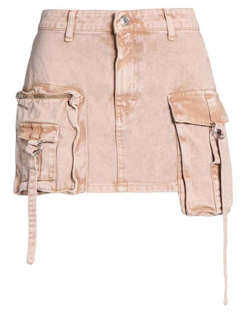 VICOLO Jeansrock Damen Hellbraun von VICOLO