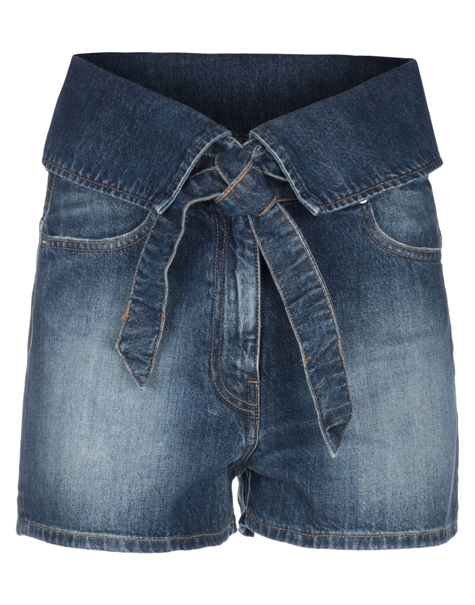 VICOLO Jeansshorts Damen Blau von VICOLO